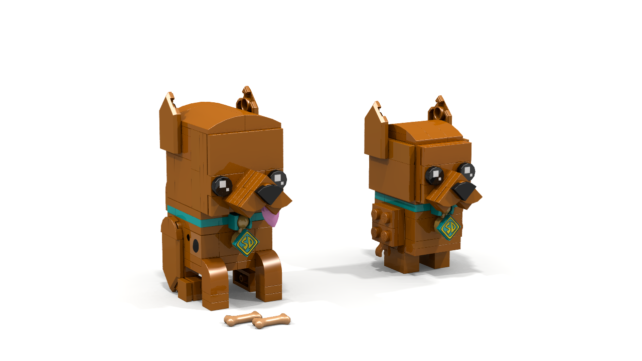 Scooby-Doo and Scrappy-Doo Brickheadz