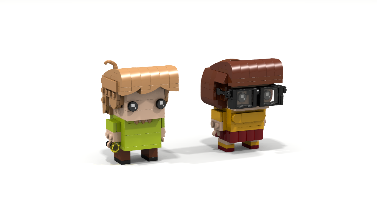 Shaggy and Velma Brickheadz