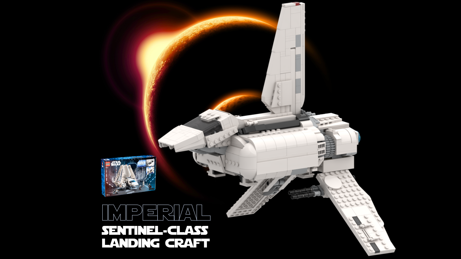 Imperial Sentinel-Class Landing-craft - 75459 alternative alternate build