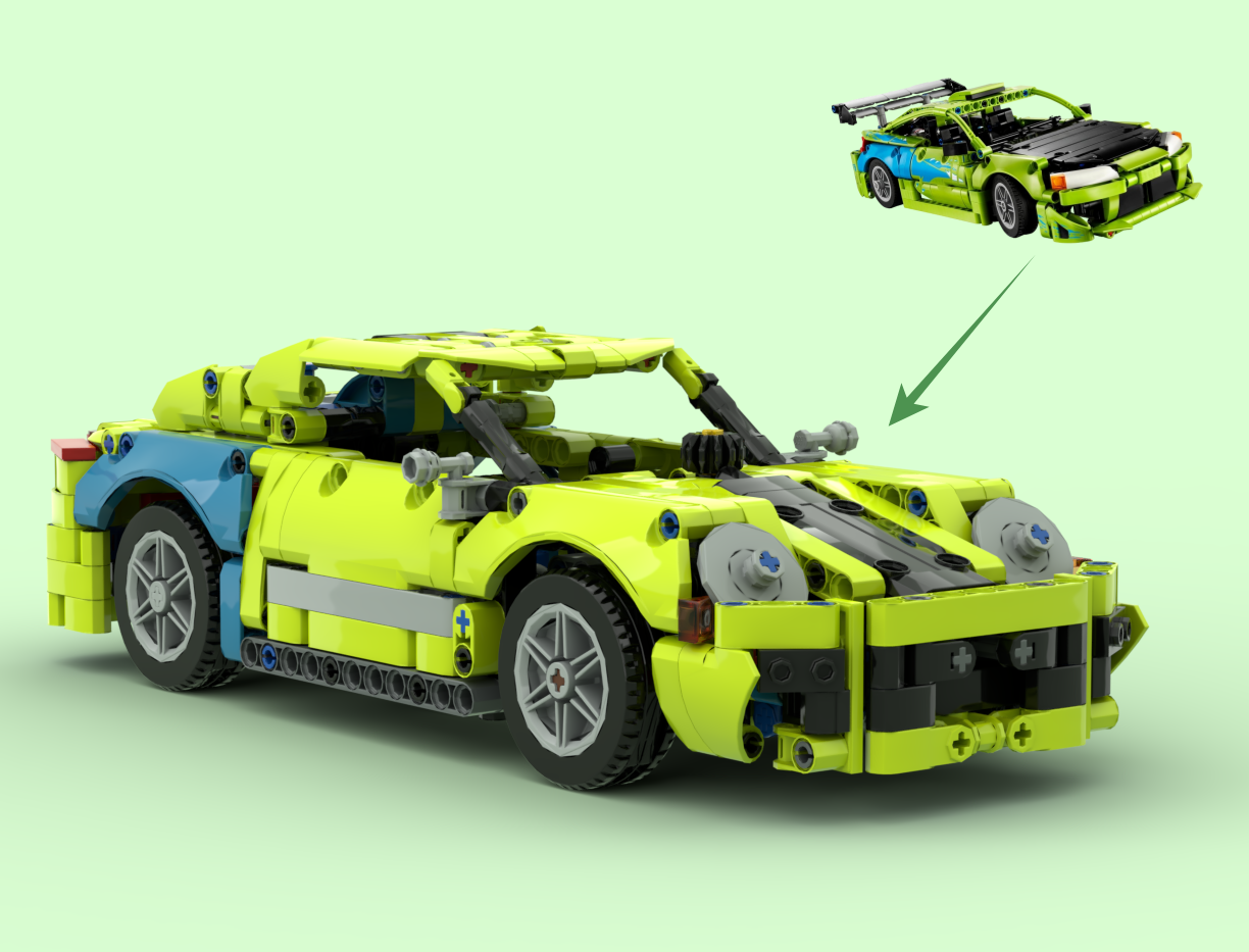 42229: P0RSCHE 911 Turbo S 992 alternate build