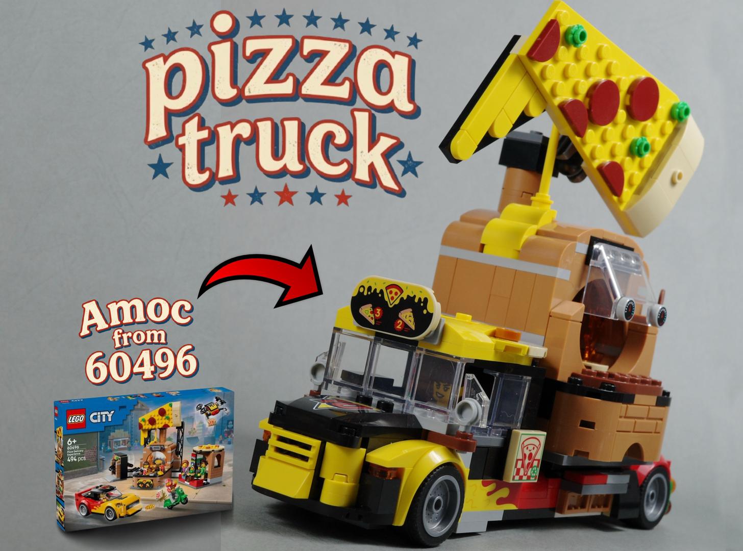 🍕Pizza truck - amoc form 60496 alternate build