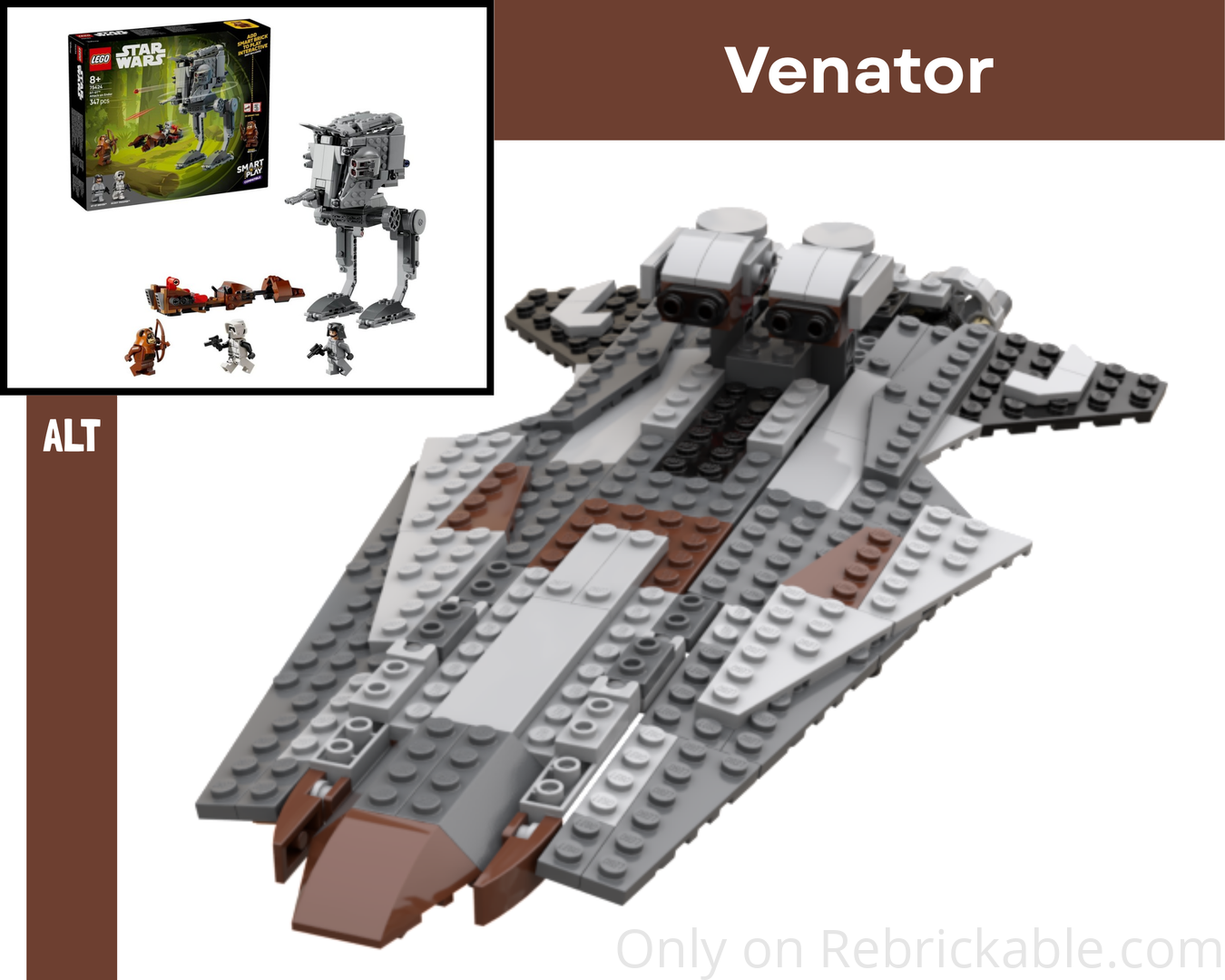 Venator on Endor (75424) [FREE] alternate build
