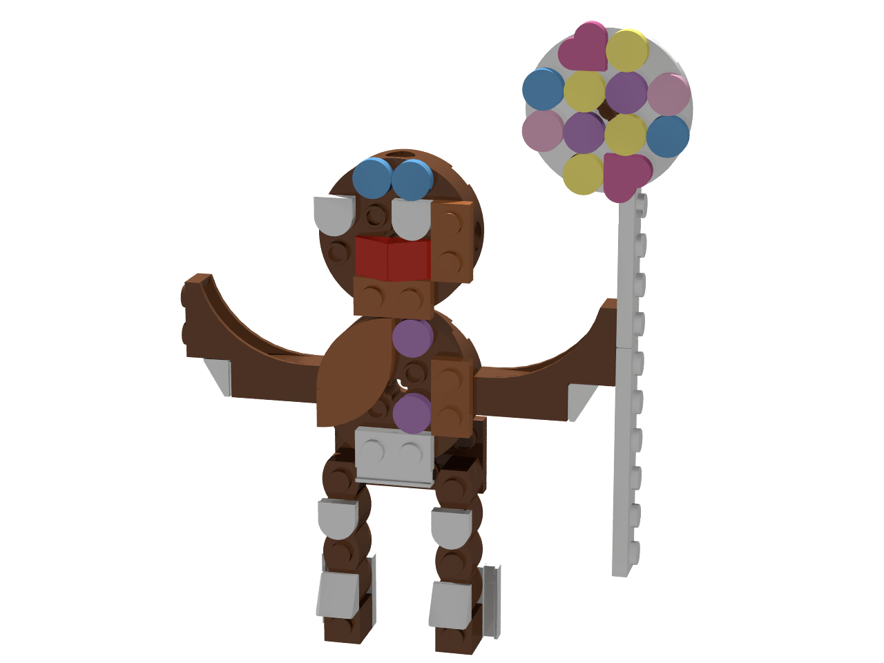 Gingy the Gingerbread Man alternate build