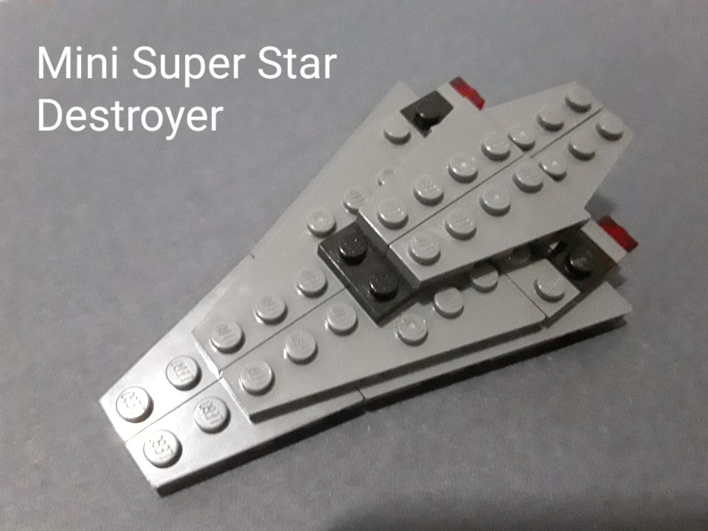 Mini Super Star Destroyer alternate build