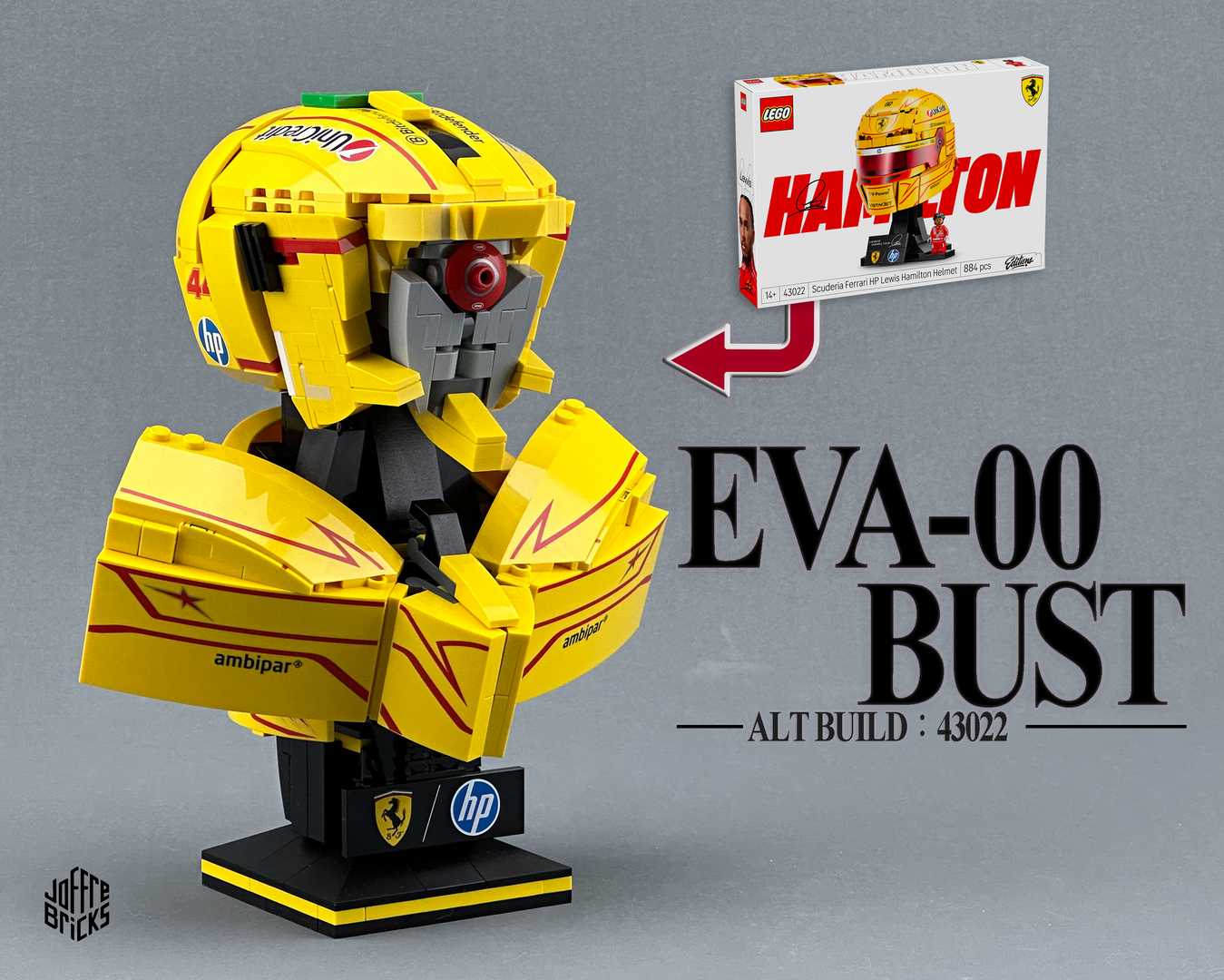 EVA-00 Bust (43022 Alternate) alternate build