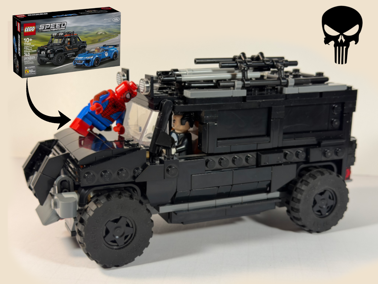 The Punisher's Battle Van alternate build