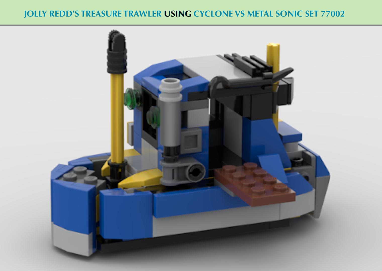 Jolly Redds Treasure Trawler alternate build