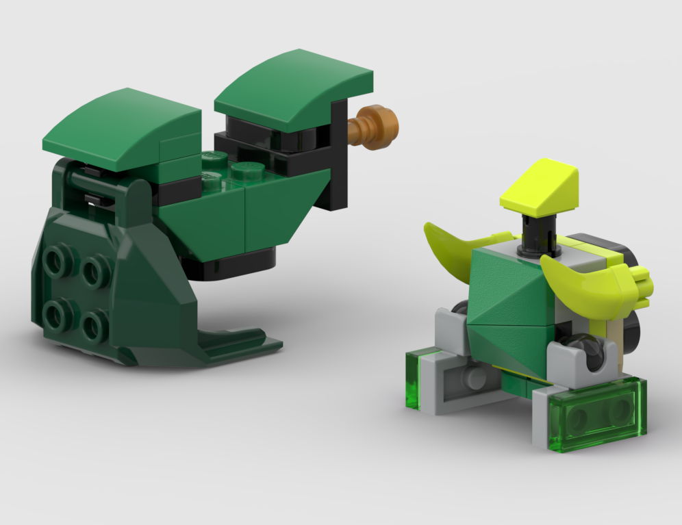 71862 Speeder and Droid ALTERNATE BUILD alternate build
