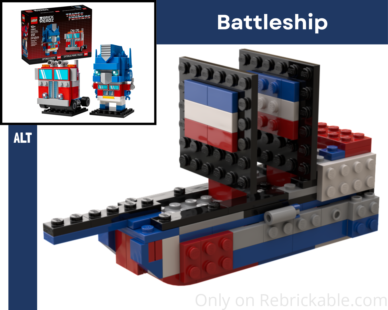 Battleship alternate build