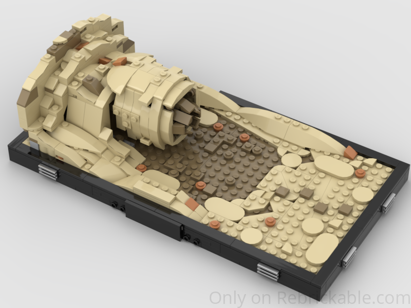 Dune Diorama - 75380 Alt alternate build