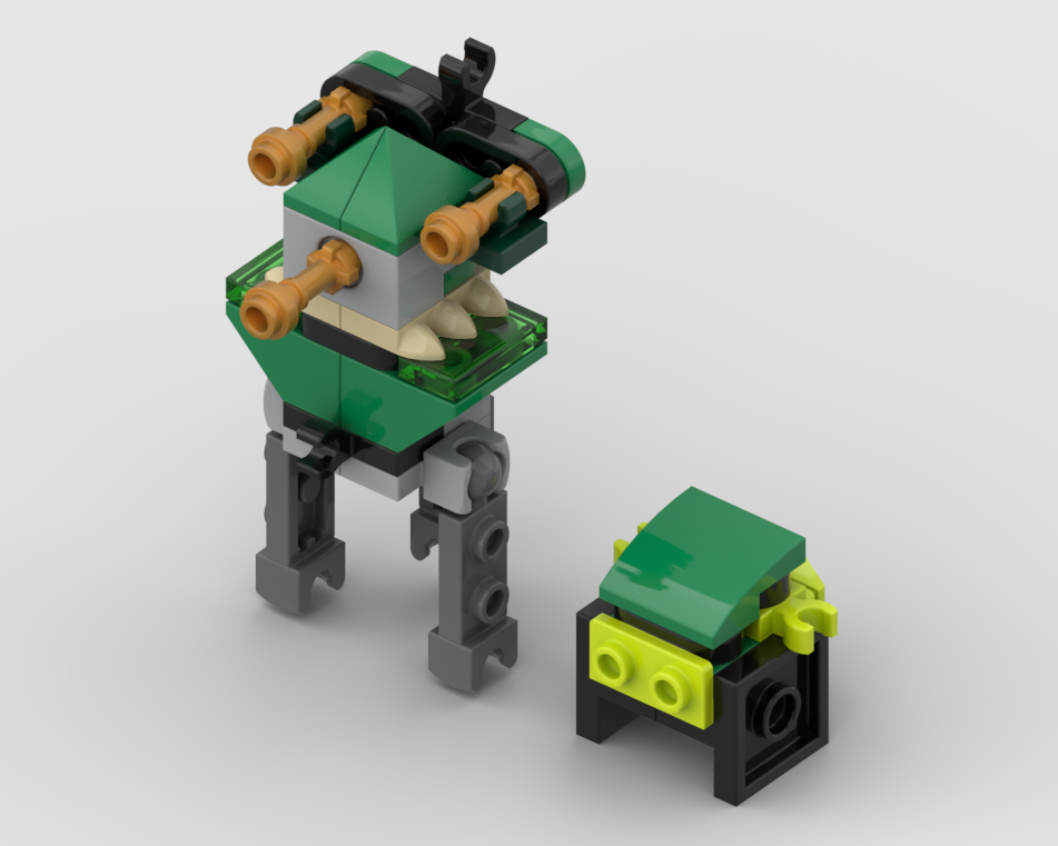 71862 Tripod Droid and Astromech Droid ALTERNATE BUILD alternate build