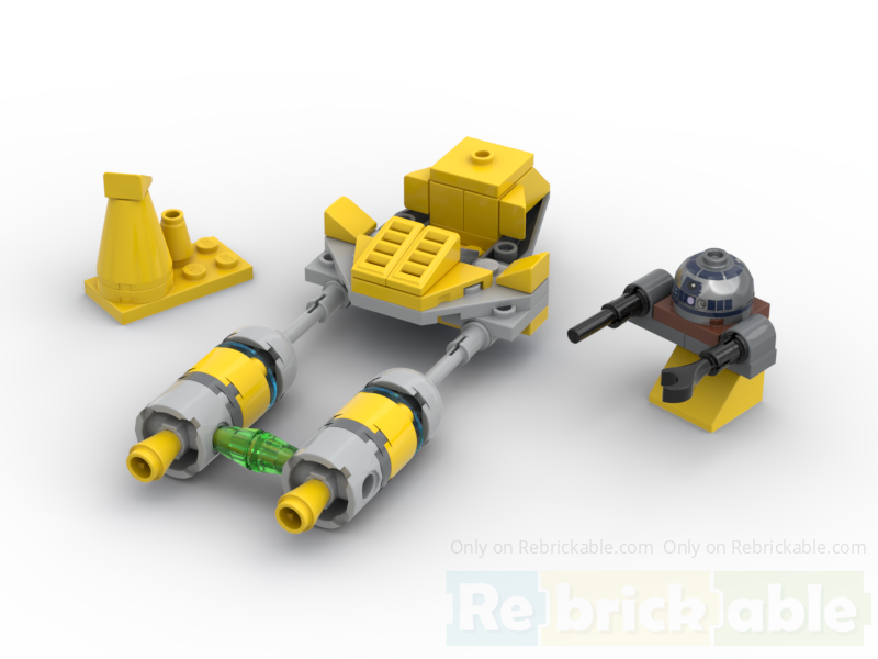 Anakin's Podracer Alternate Build (75223) alternate build