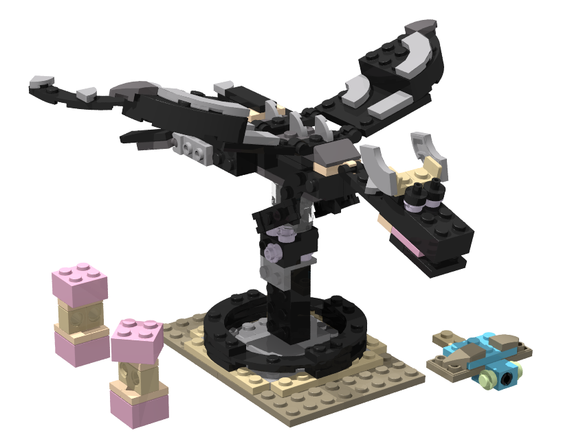 76421 Ender Dragon & Misc alternate build