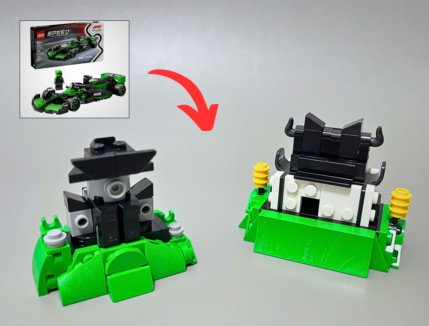 77247 Microscale Japanese Castles alternate build