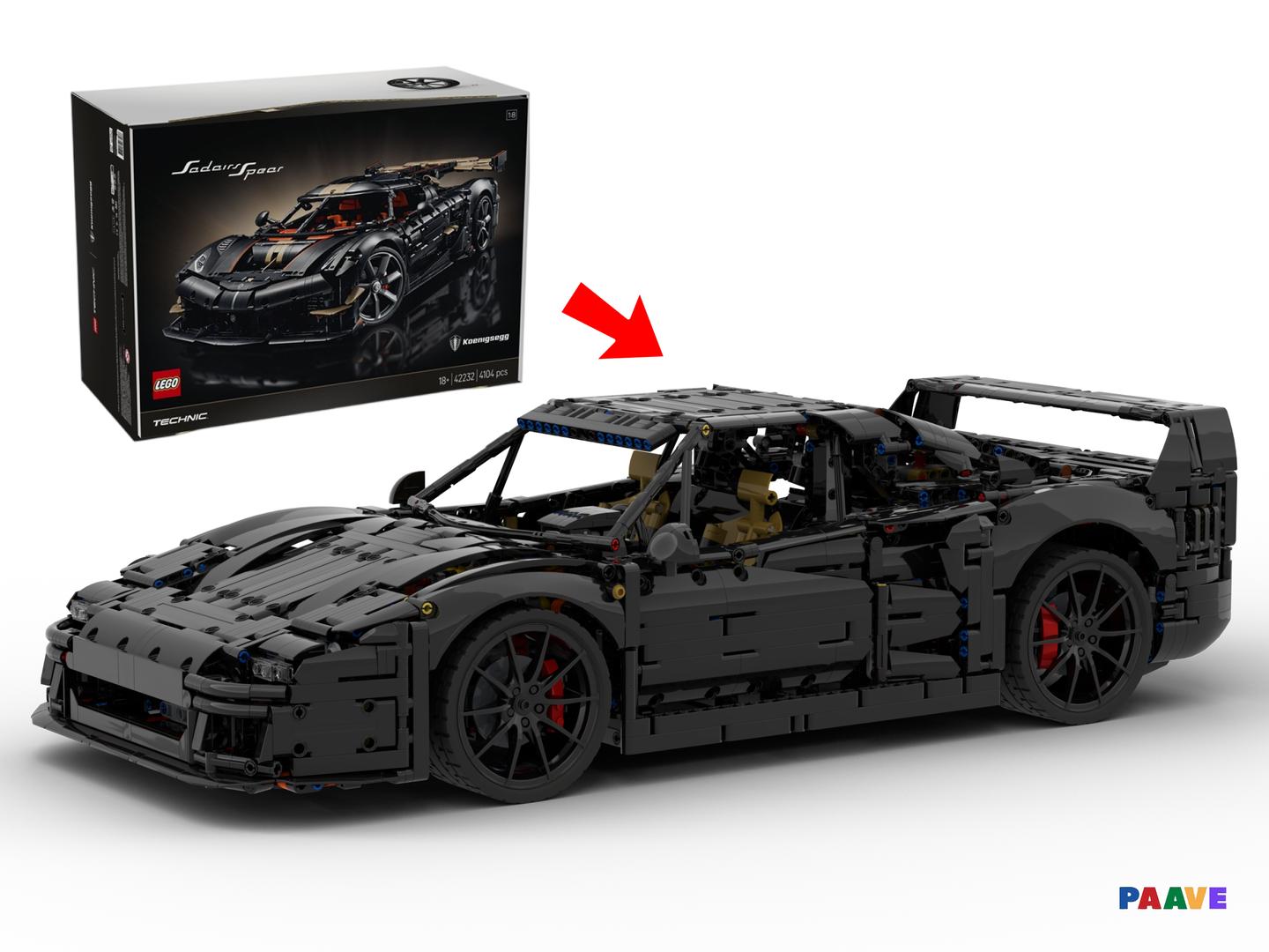 42232 Ferrarl F40 alternate build