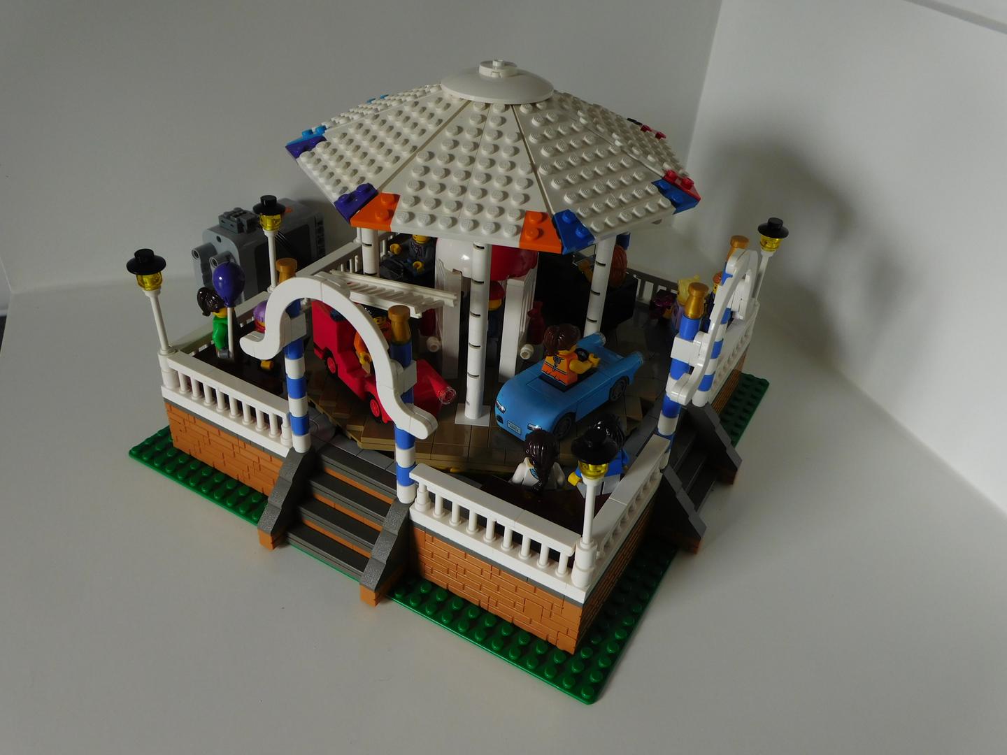 Brick Build Roof for Merry Go Round