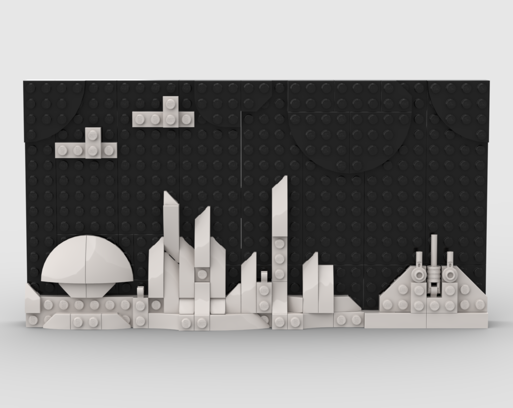 Coruscant Skyline alternate build