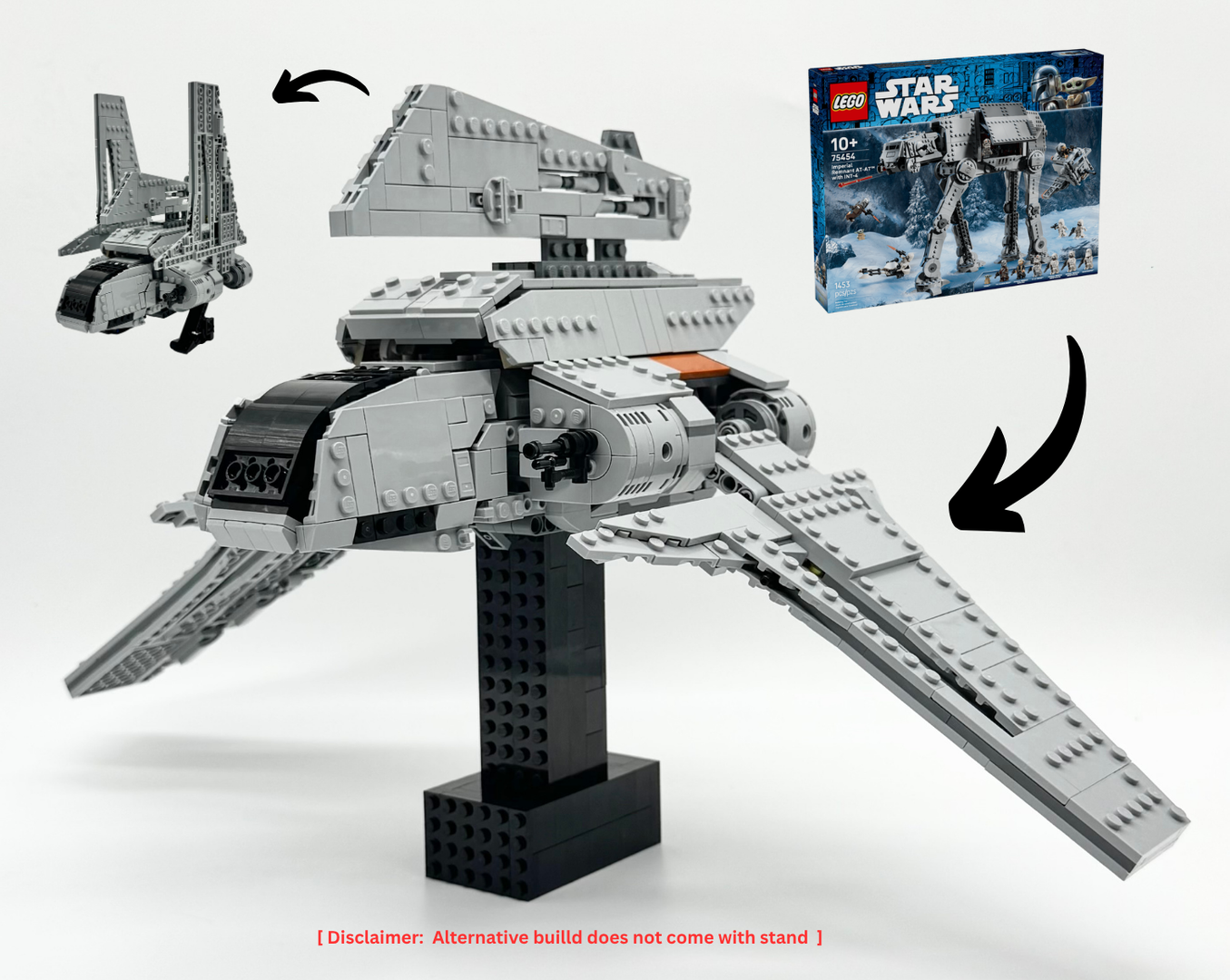 Emperor Palpatine Shuttle Theta Class T-2C Personal Transport alternate build