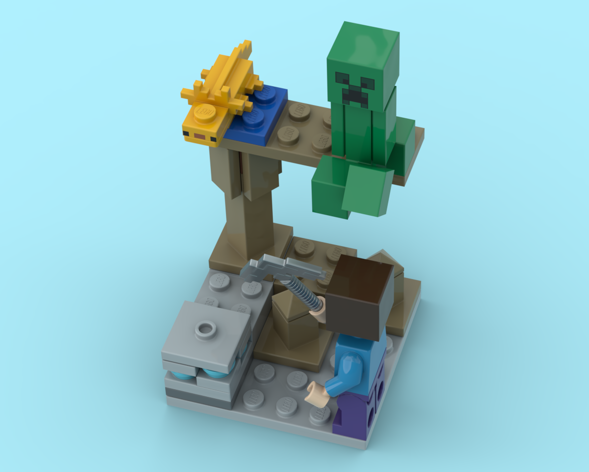 minecràft miniset: dripstone-cave alt alternate build