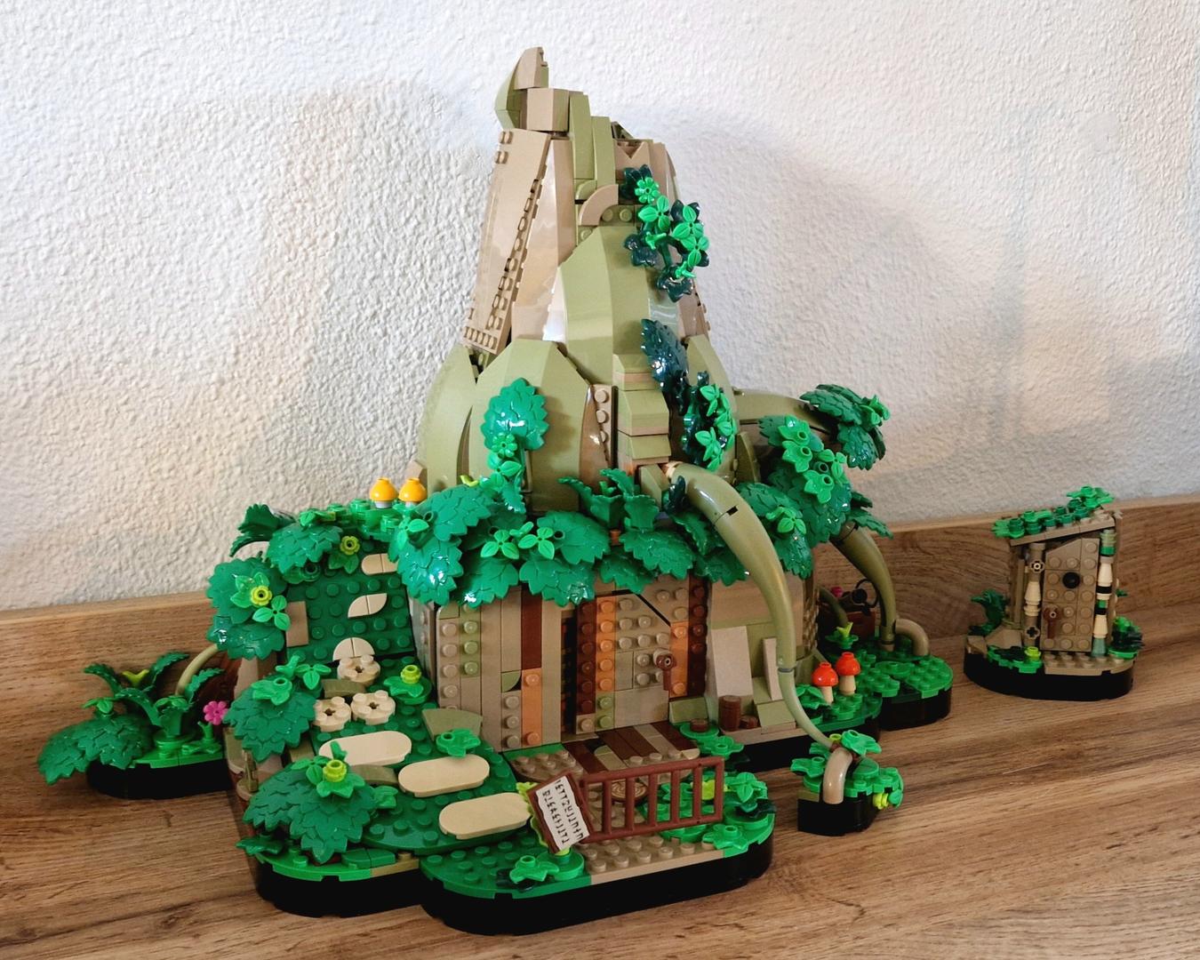 Shrek's Swamp – Alternate Build for 77092 Great Deku Tree alternate build