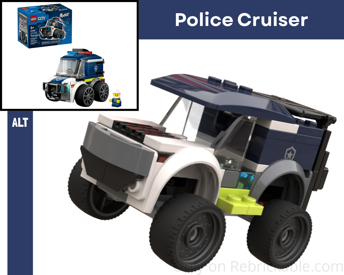 Police Cruiser alternate build