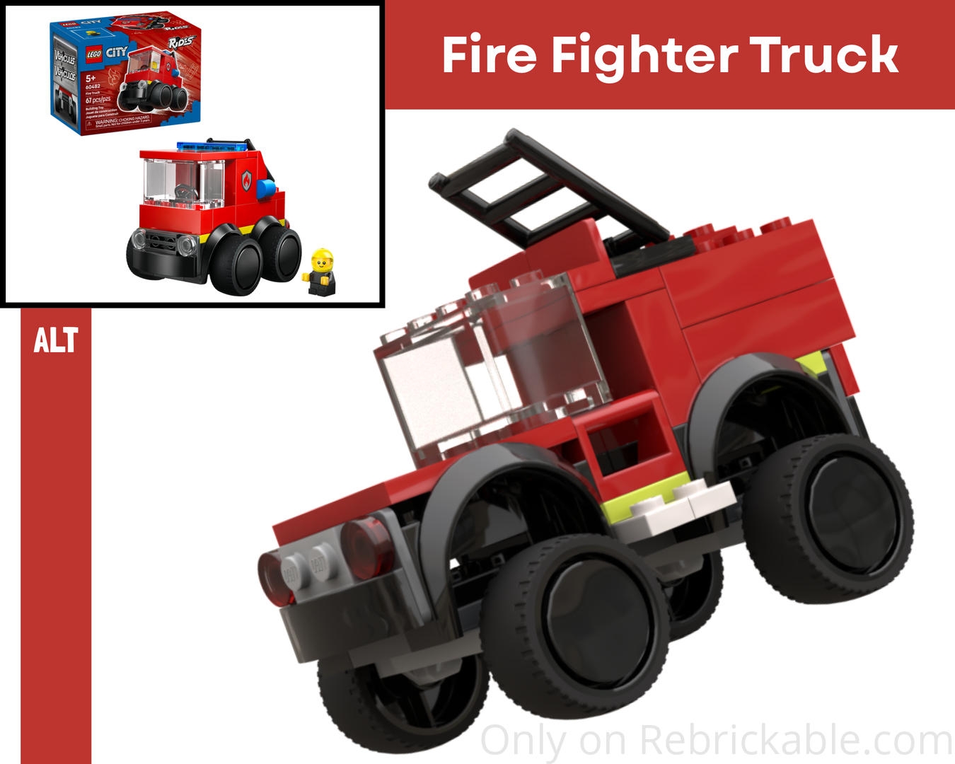Fire Fighter Truck alternate build