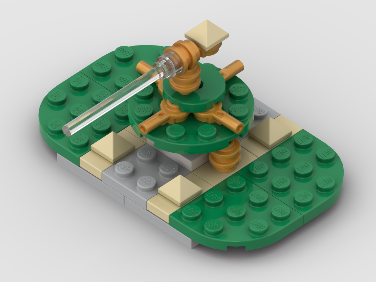 30651 Palace Defense Blaster Cannon ALTERNATE BUILD alternate build