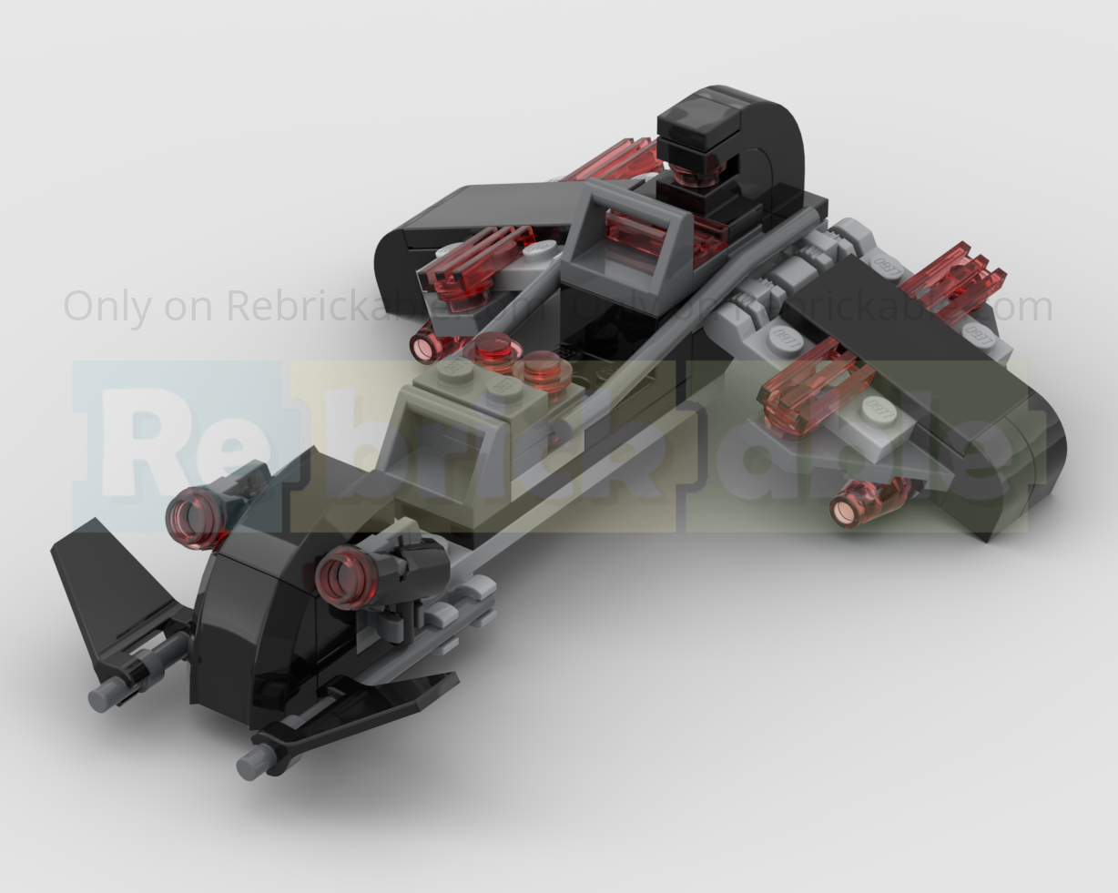 75079 Alt Shadow Troopers Speeder Bike alternate build