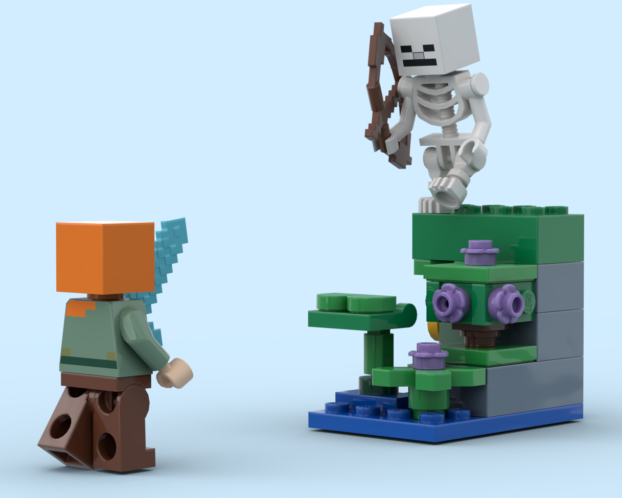Minecràft miniset: lush-cave alt alternate build