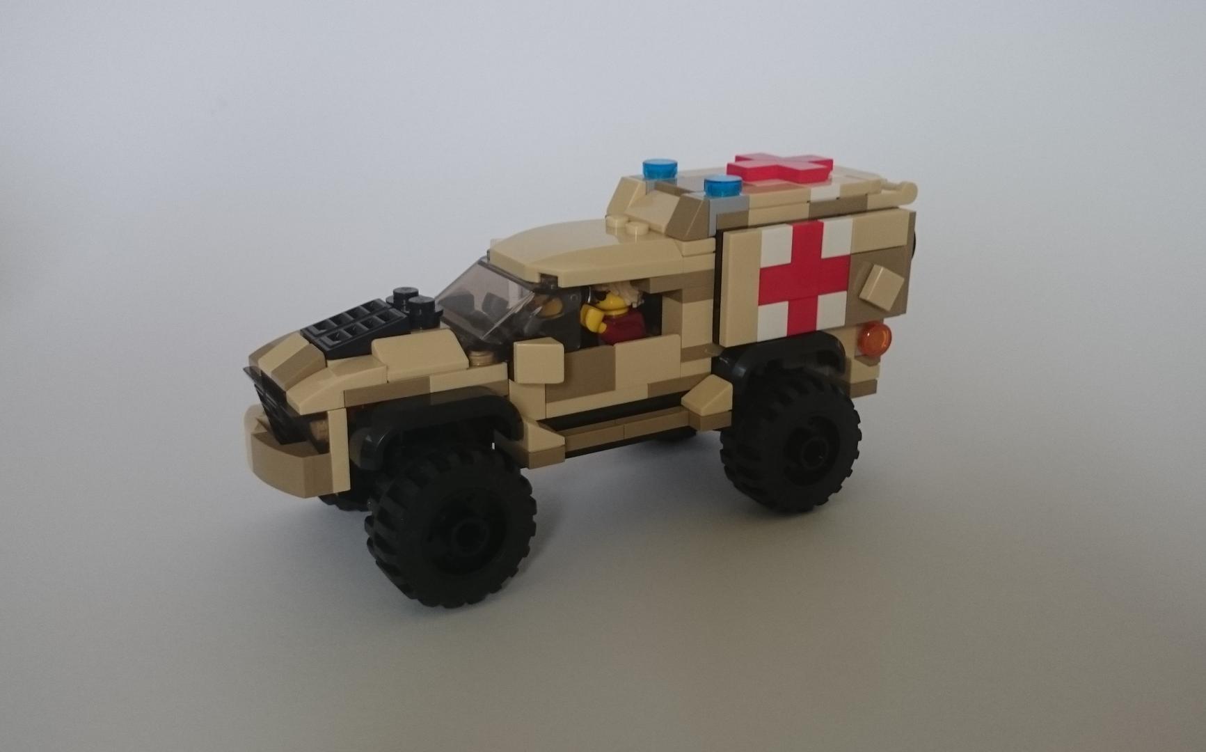 Army Ambulance Desert paint scheme