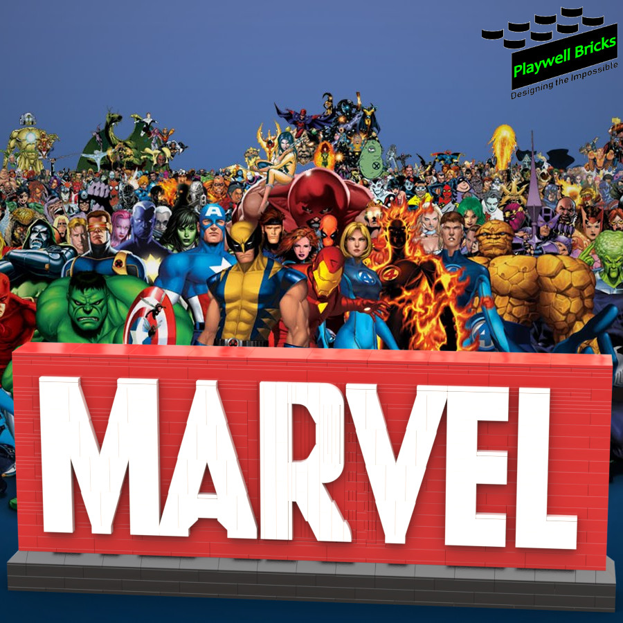 Marvel Logo Stand