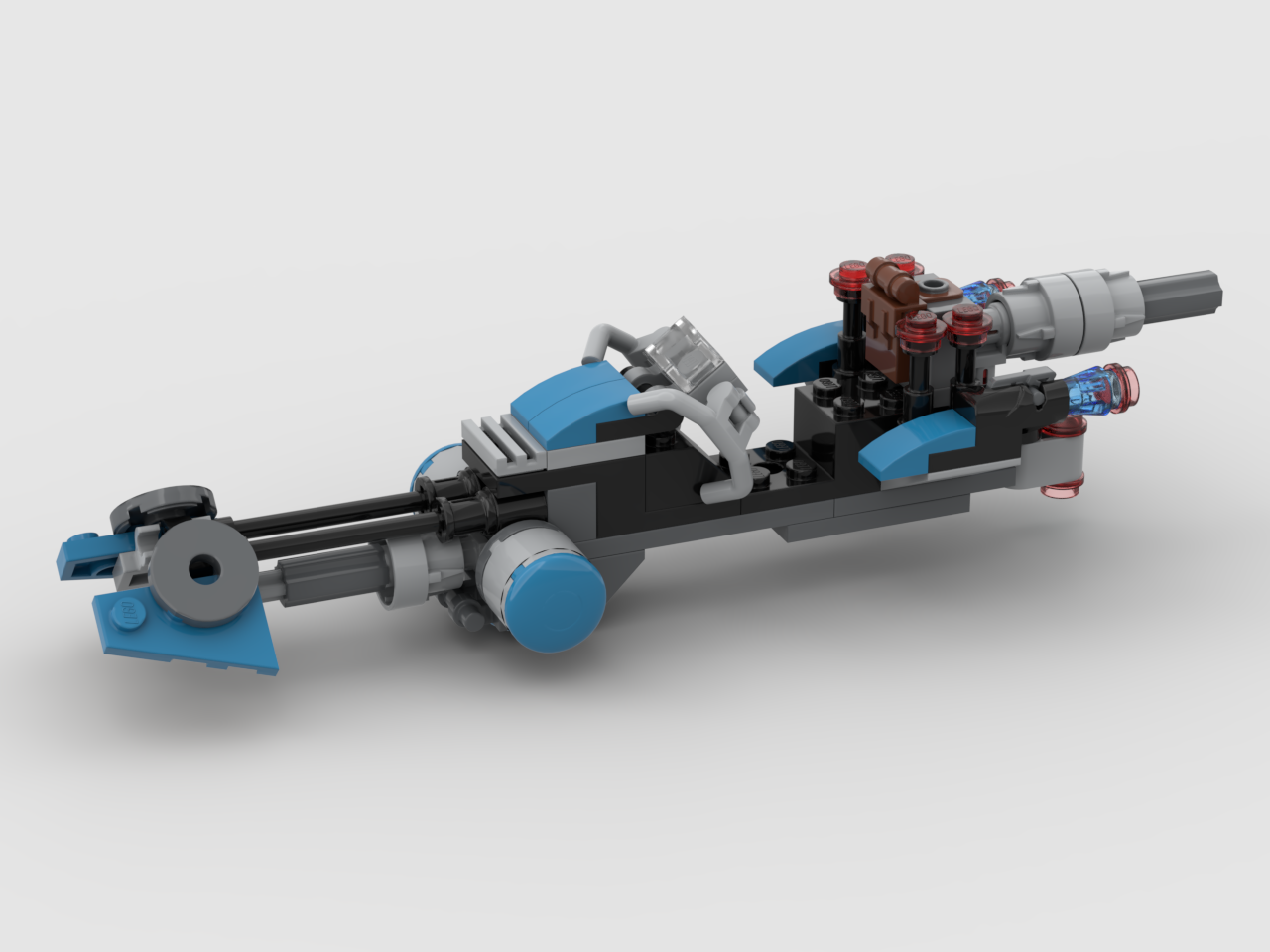 Caelli-Merced Cutlass-550 alternate build