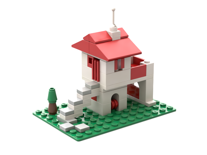 350 Spanish villa (microscale)