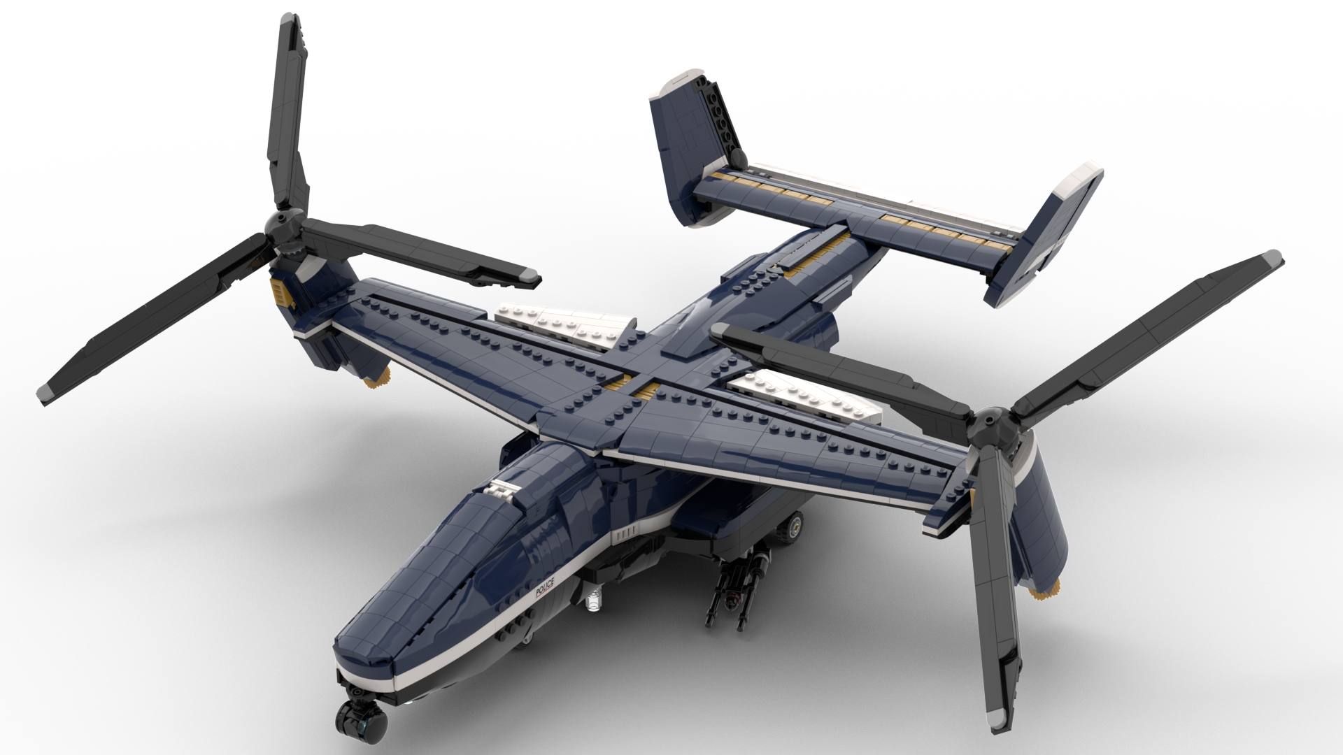 Cyberpunk Helicopter