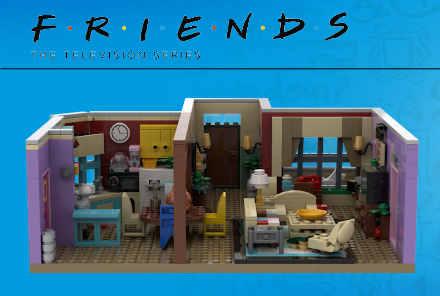 Friends ~ The Television Series - Monica's Apartment