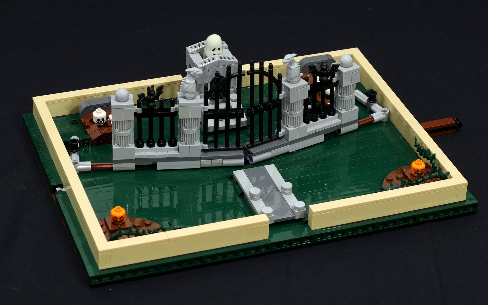 Cemetery Pop-Up Book Insert