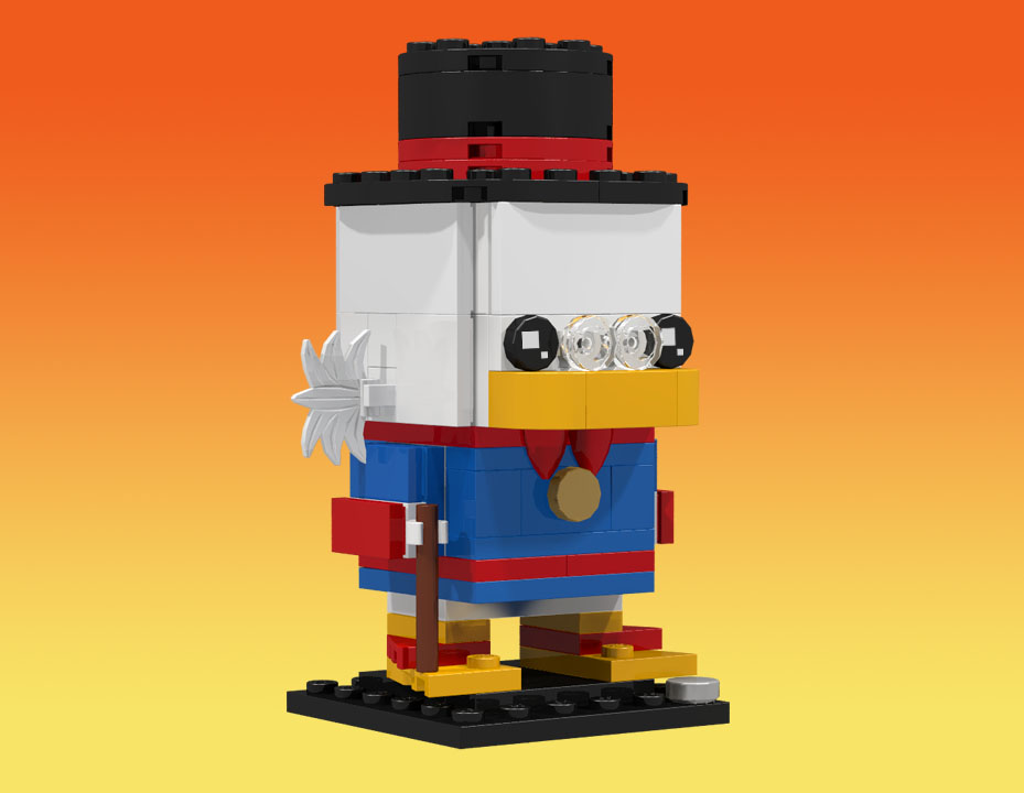 Scrooge McDuck Brickhead