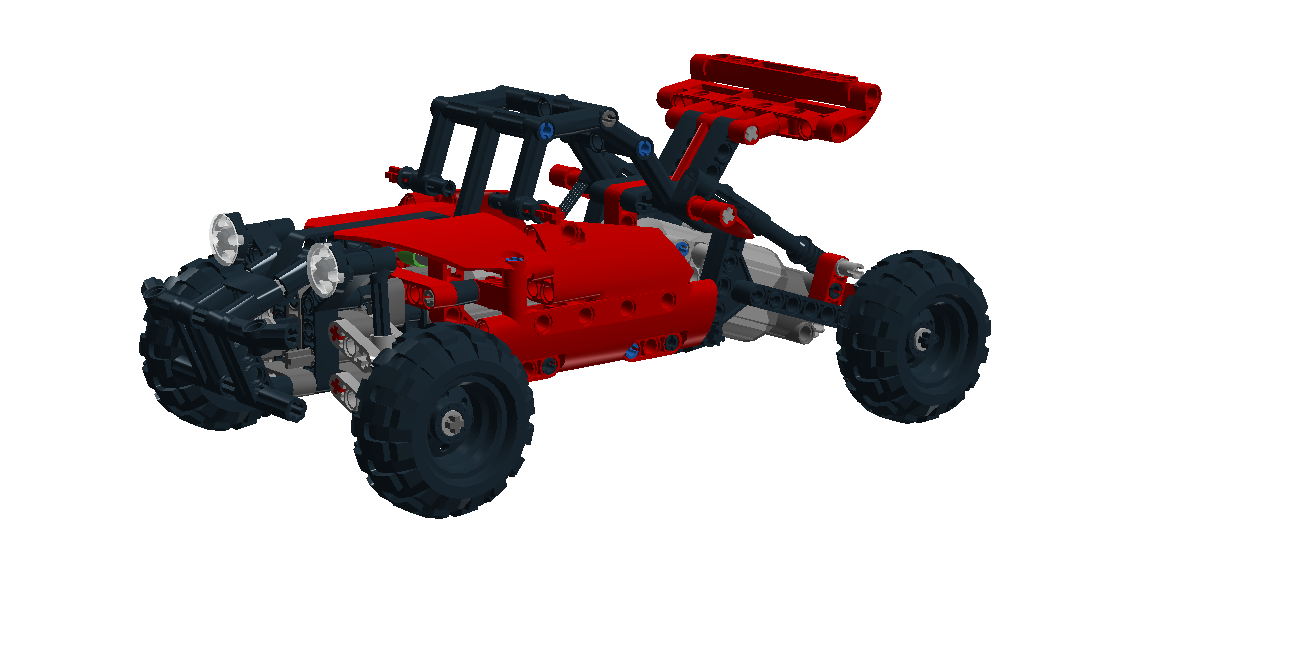 small racing red bugg