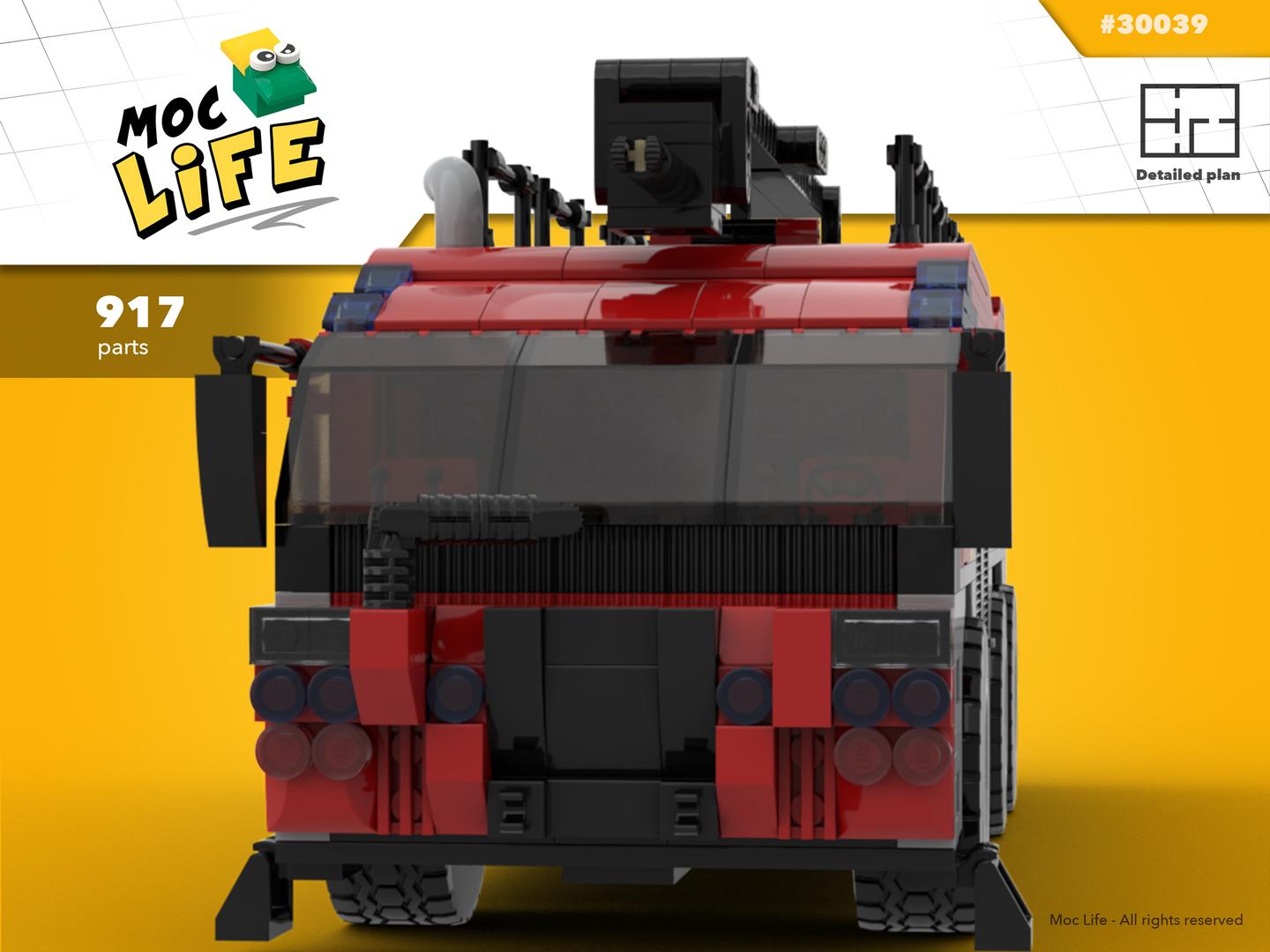 Airport fire engine rescue