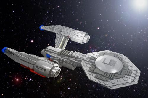 7778 Alternate - Star Trek USS Enterprise alternate build