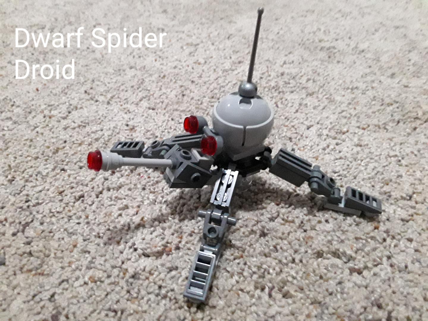 Dwarf Spider Droid alternate build