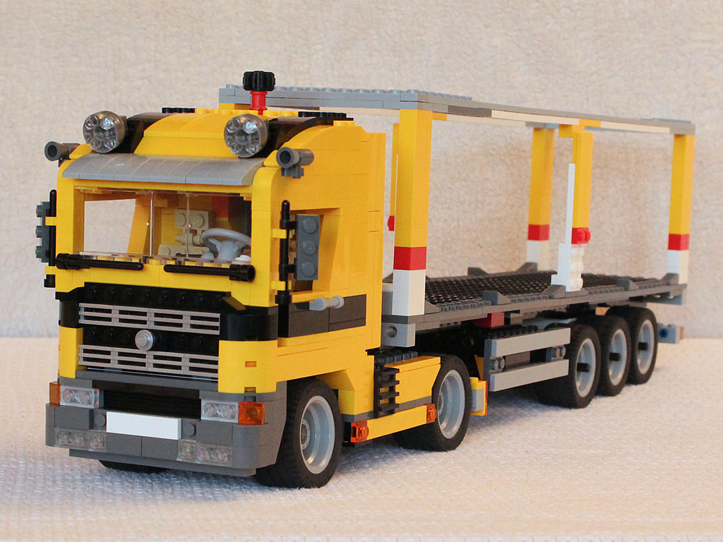 Semi Truck with Trailer