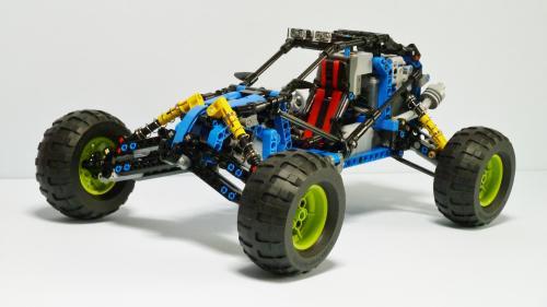 Blue Lightning Buggy