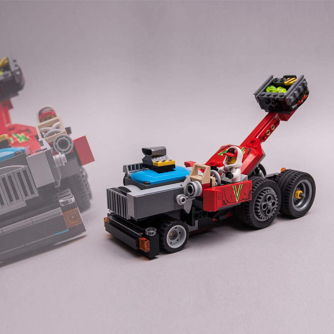 Cyberpunk Trebuchet Truck alternate build