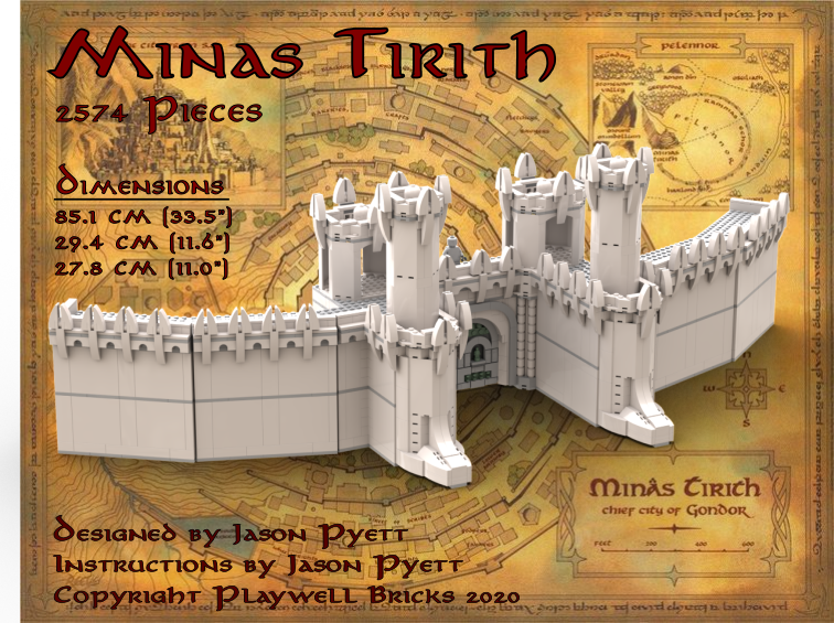 The Walls of Minas Tirith