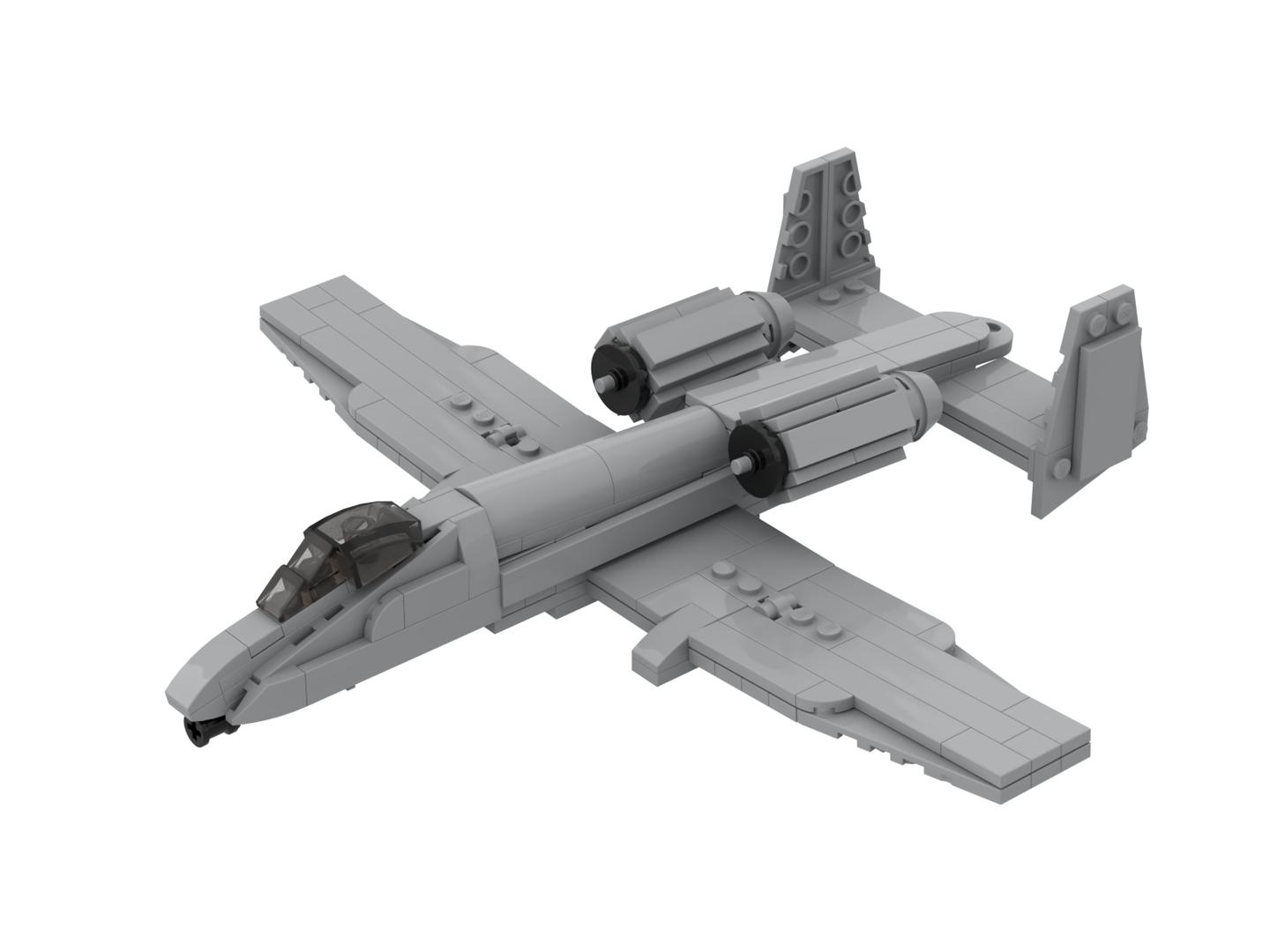 A-10 Warthog Microfig Scale