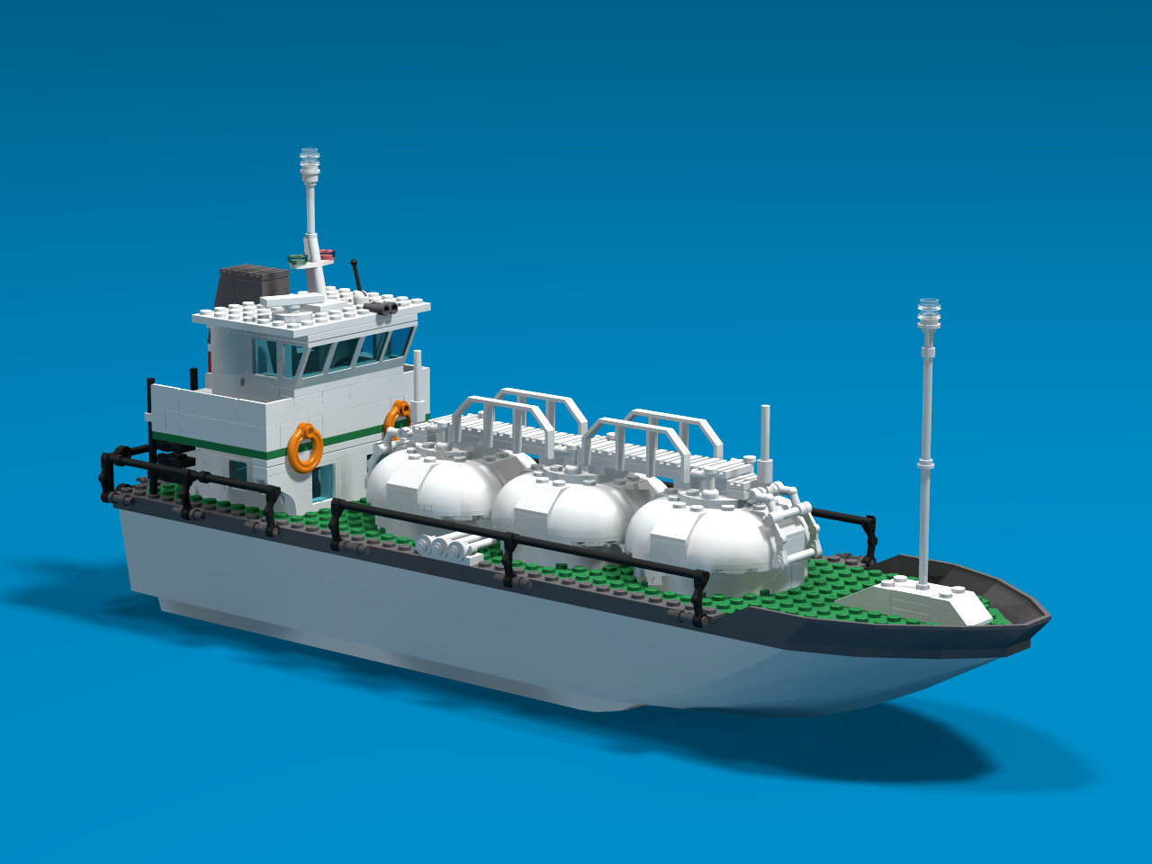Cargo Ship - LPG Tanker