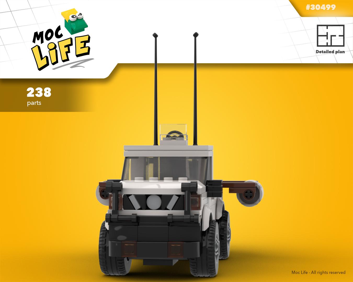 Top Gear Nissank amphibious (MOC-30499) - LEGO MOC | MOC Tracker