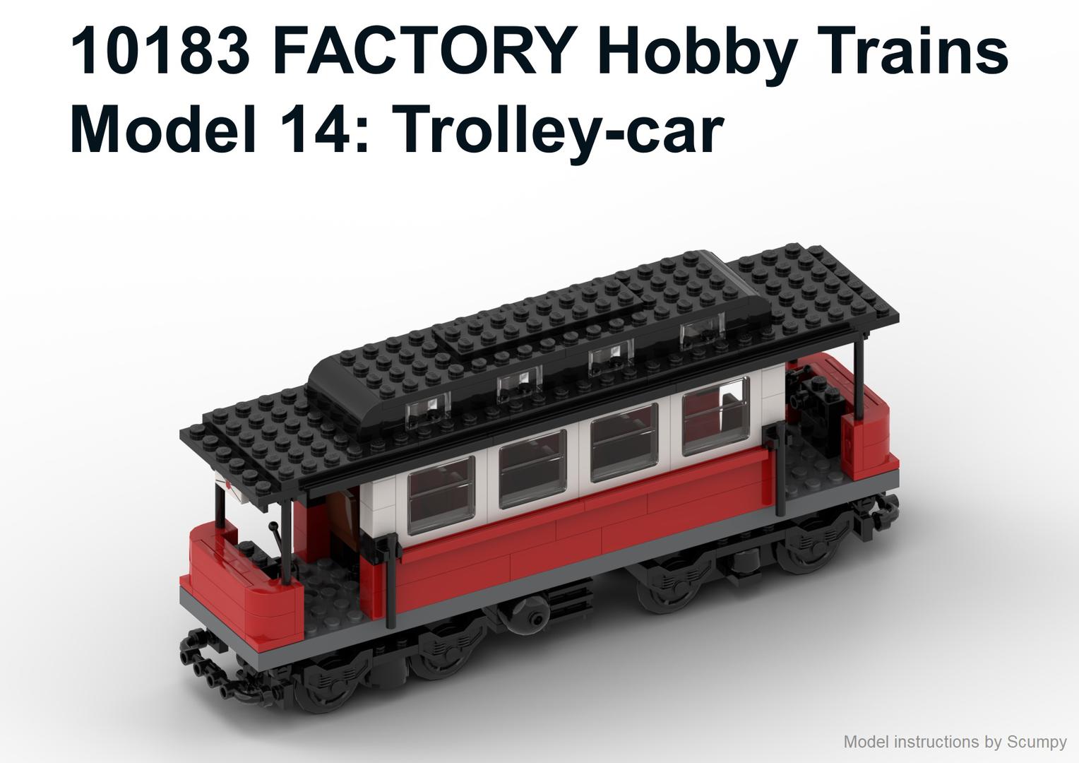 10183 Model 14: Trolley-car