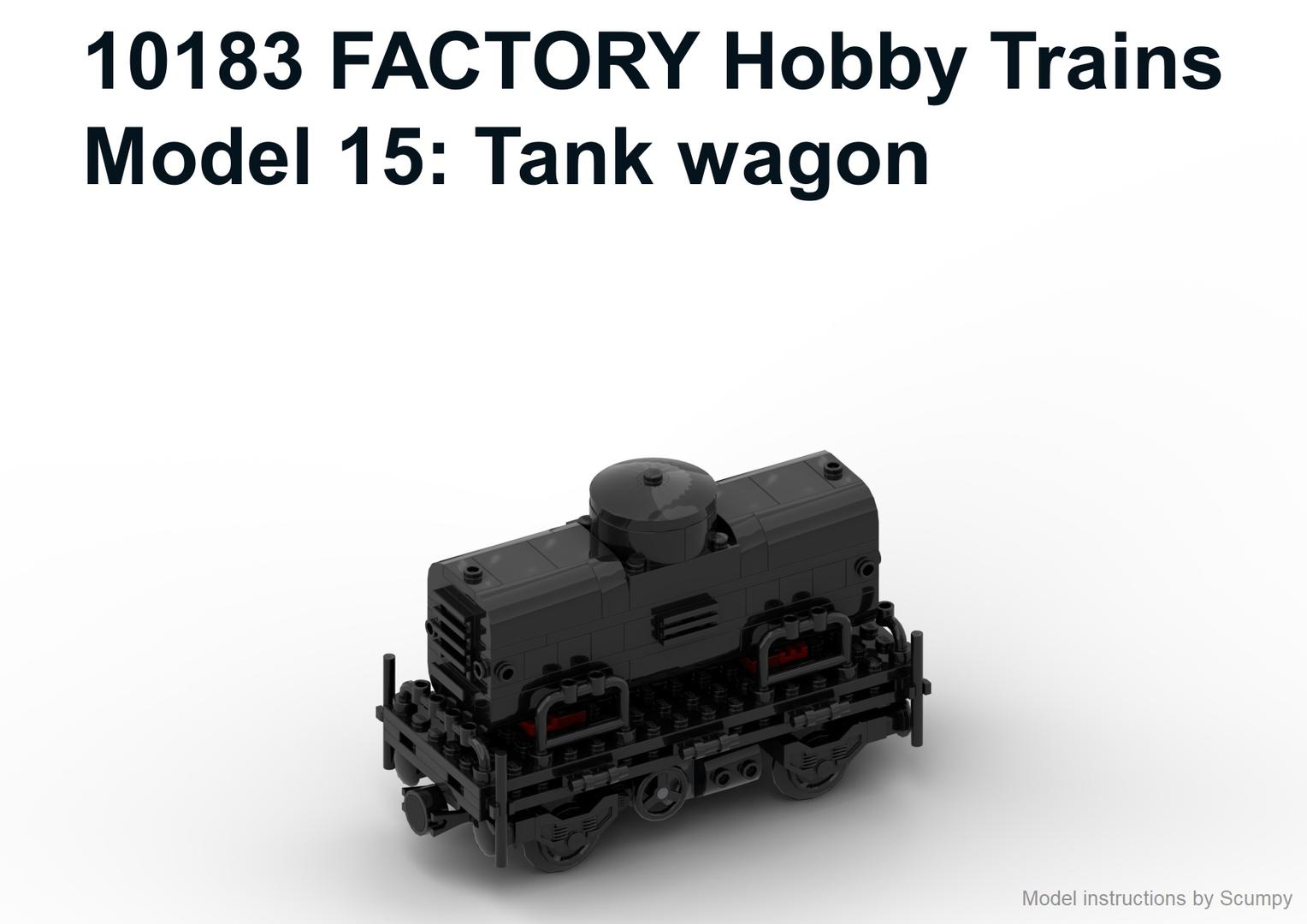 10183 Model 15: Tank wagon